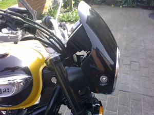 Bikini Fly Screen from Triumph Custom Parts